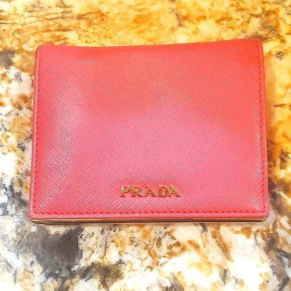 EUC 488120B V Prada Saffiano Leather Wallet - Picture 3 of 7
